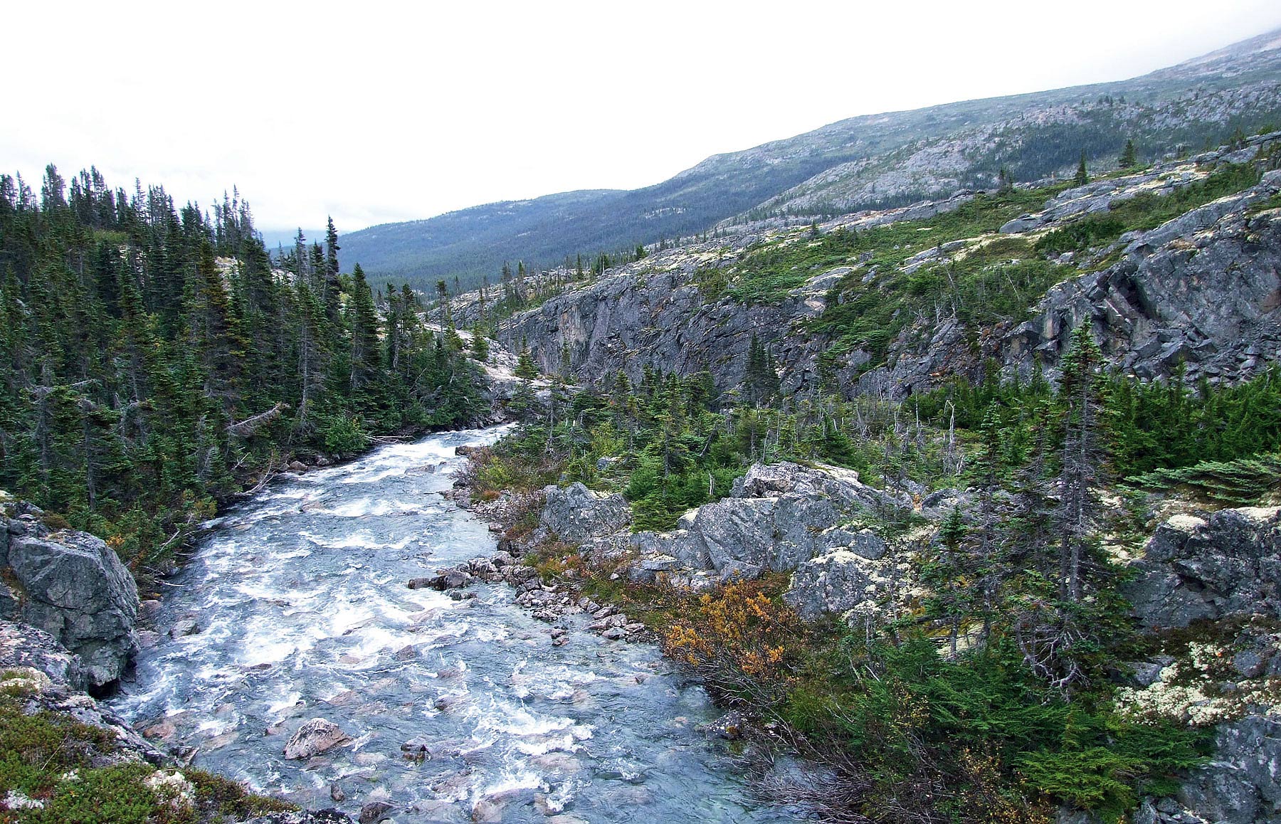 Chilkoot pass - cesta zlaté horečky na Klondiku