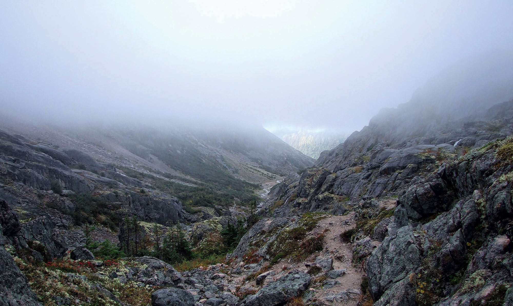 Chilkoot pass - cesta zlaté horečky na Klondiku