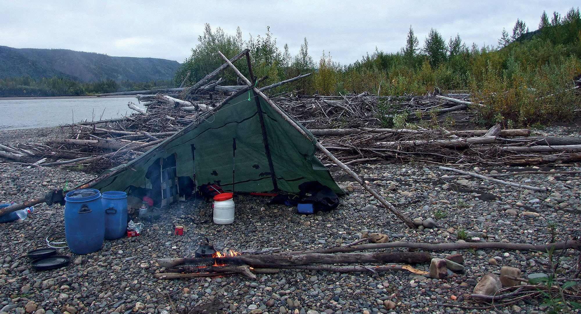 Peel River Yukon