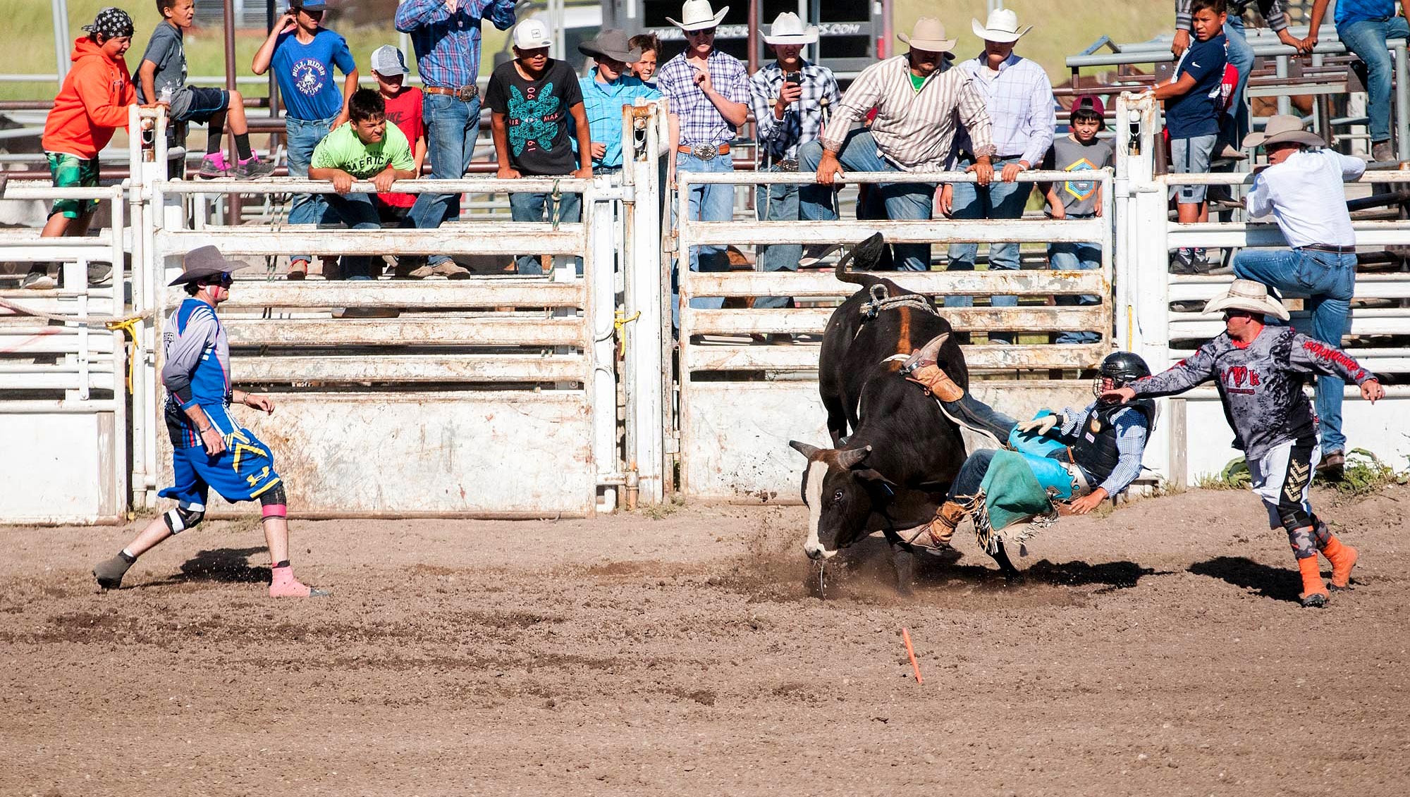 Rodeo a pow wow u Černých noh