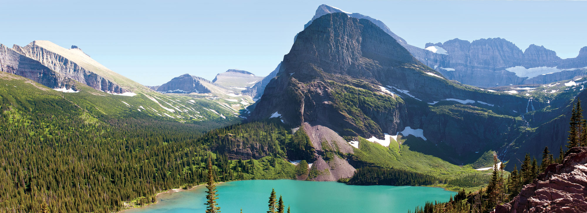 Montana - národní park Glacier