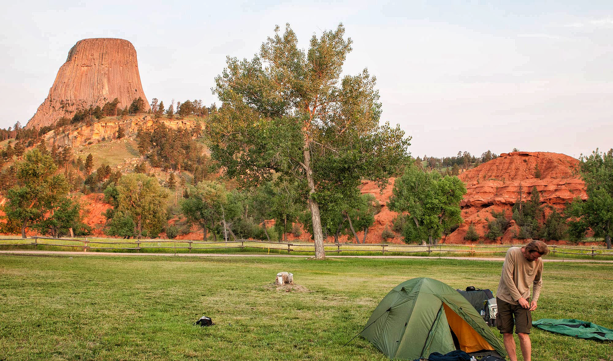 Devils Tower Camping