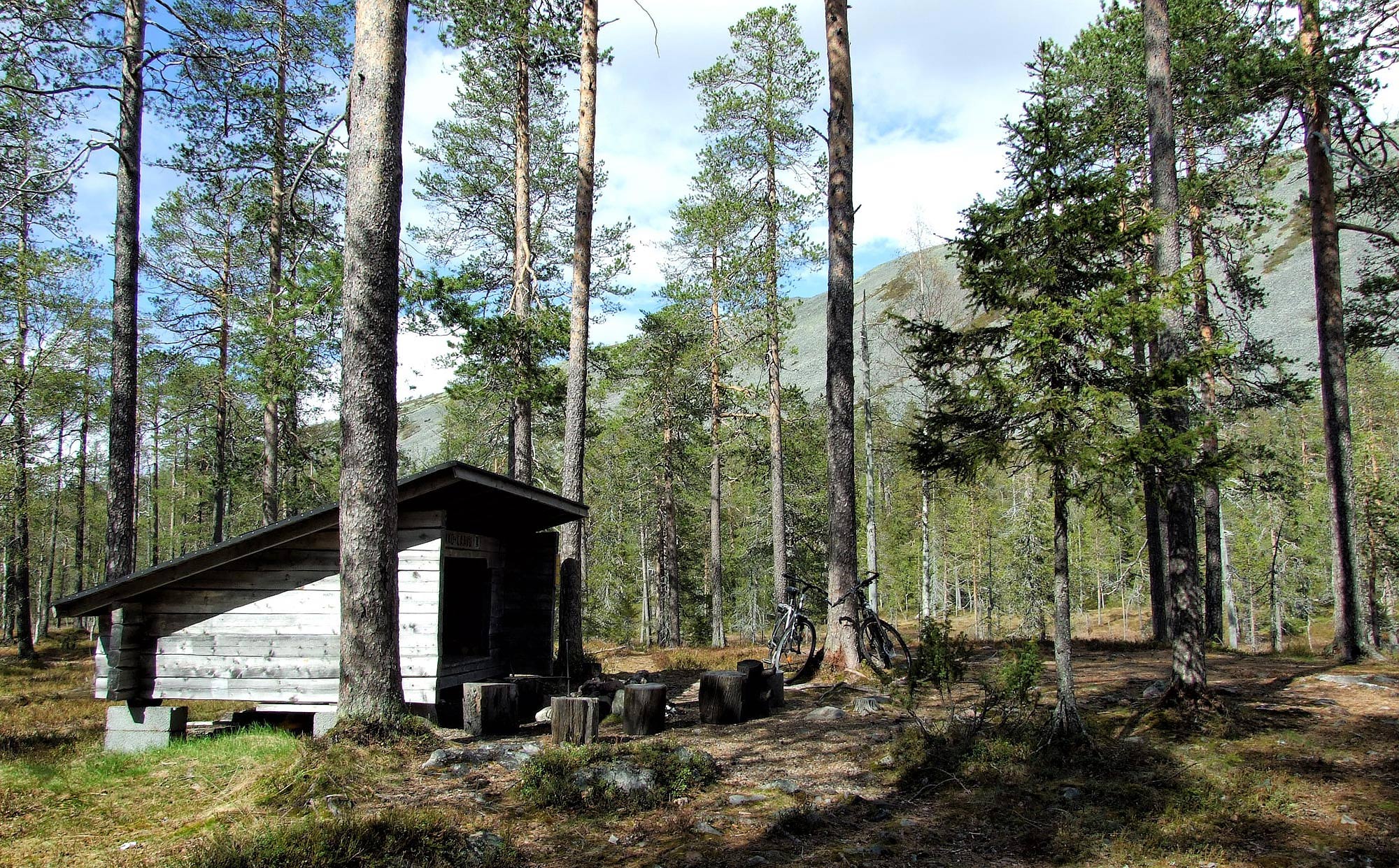 Park Luosto v Laponsku