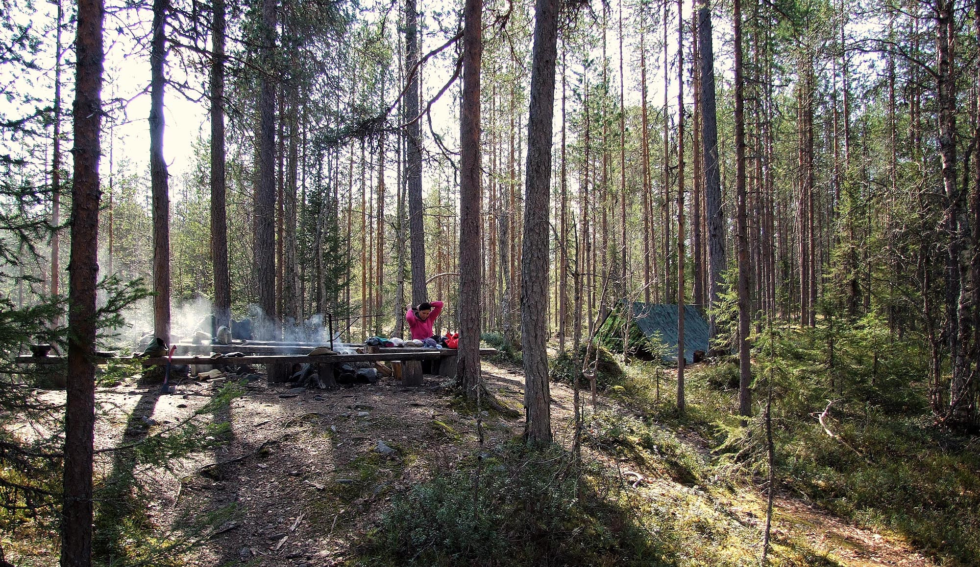 Karhunkierros v národním parku Oulanka