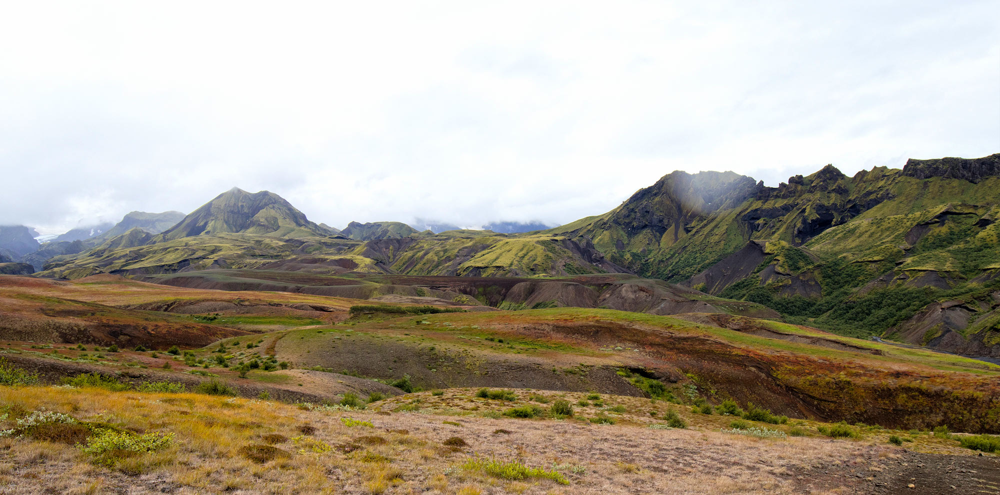 Laugavegur trek Island