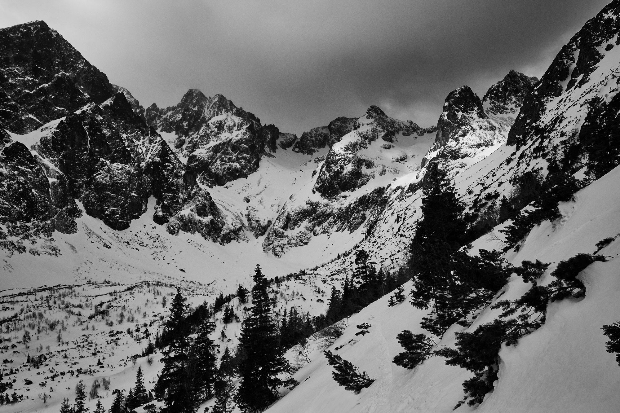 Vysoké Tatry na sněžnicích