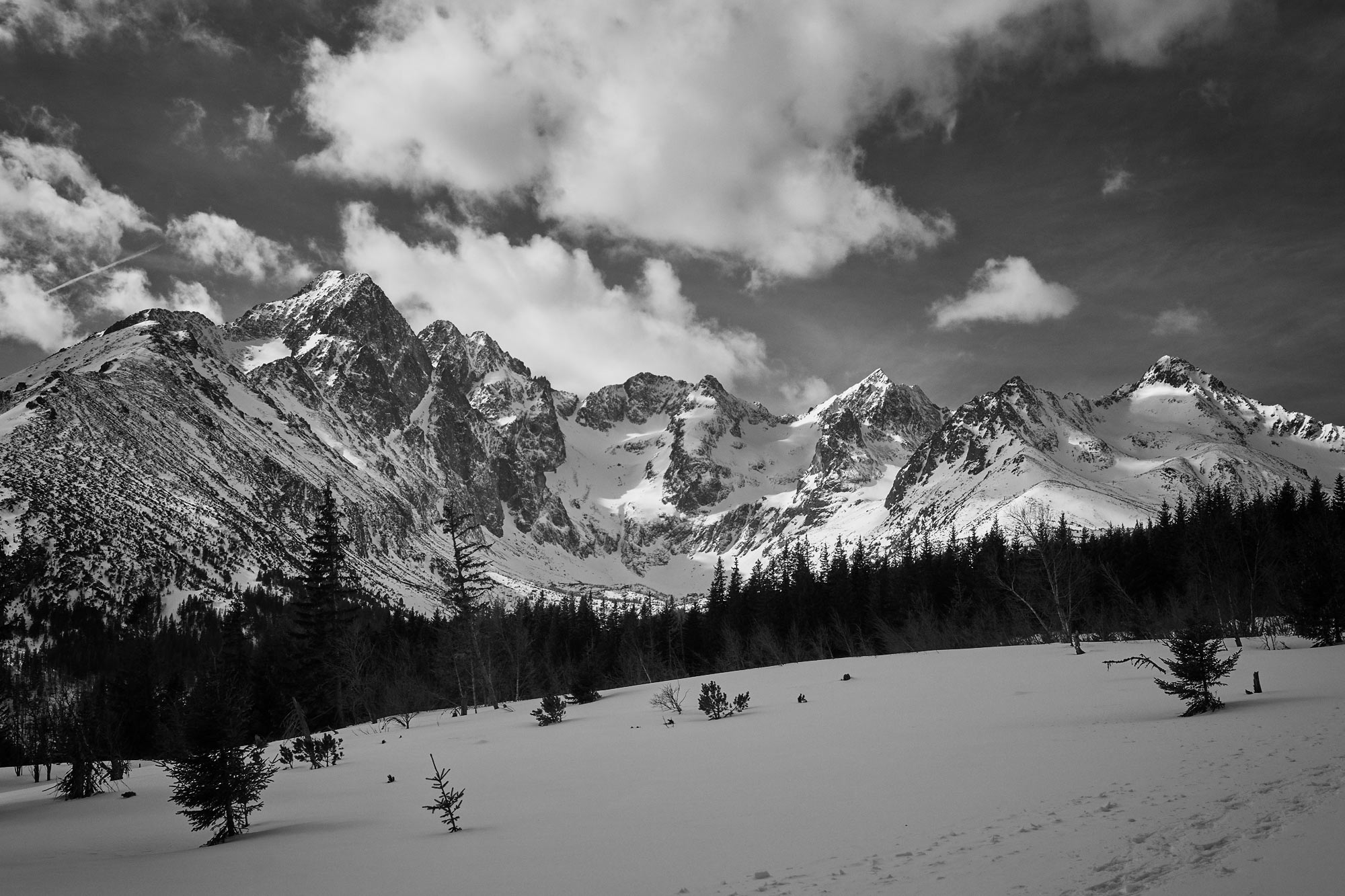 Vysoké Tatry na sněžnicích