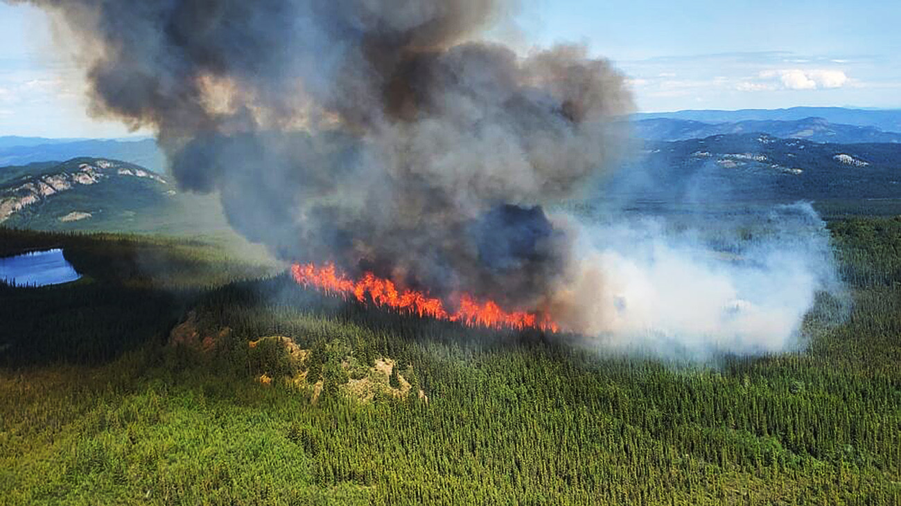 Klimatické změny na Yukonu a Aljašce 2022