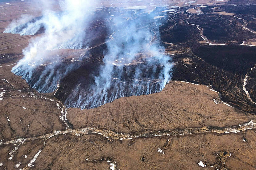 Klimatické změny na Yukonu a Aljašce 2022